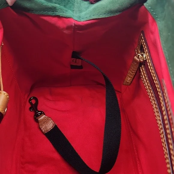 Dooney and Bourke Mitchell Handbag, Whiskey Leather, pre-owned - Picture 13 of 13